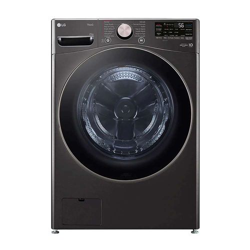 Lavadora LG Carga Frontal 25kg WM25BV2S6BR Negro