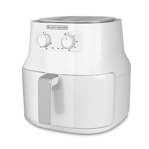 Freidora de Aire Grande Black+Decker 4.5 Lt Hf4004W Blanco