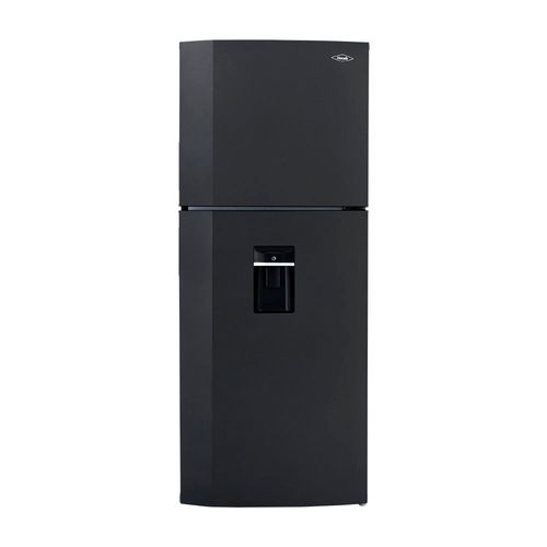Nevera Haceb Alc 404 Litros Sin Escarcha Dispensador de Agua Manija Integrada Gris Plomo